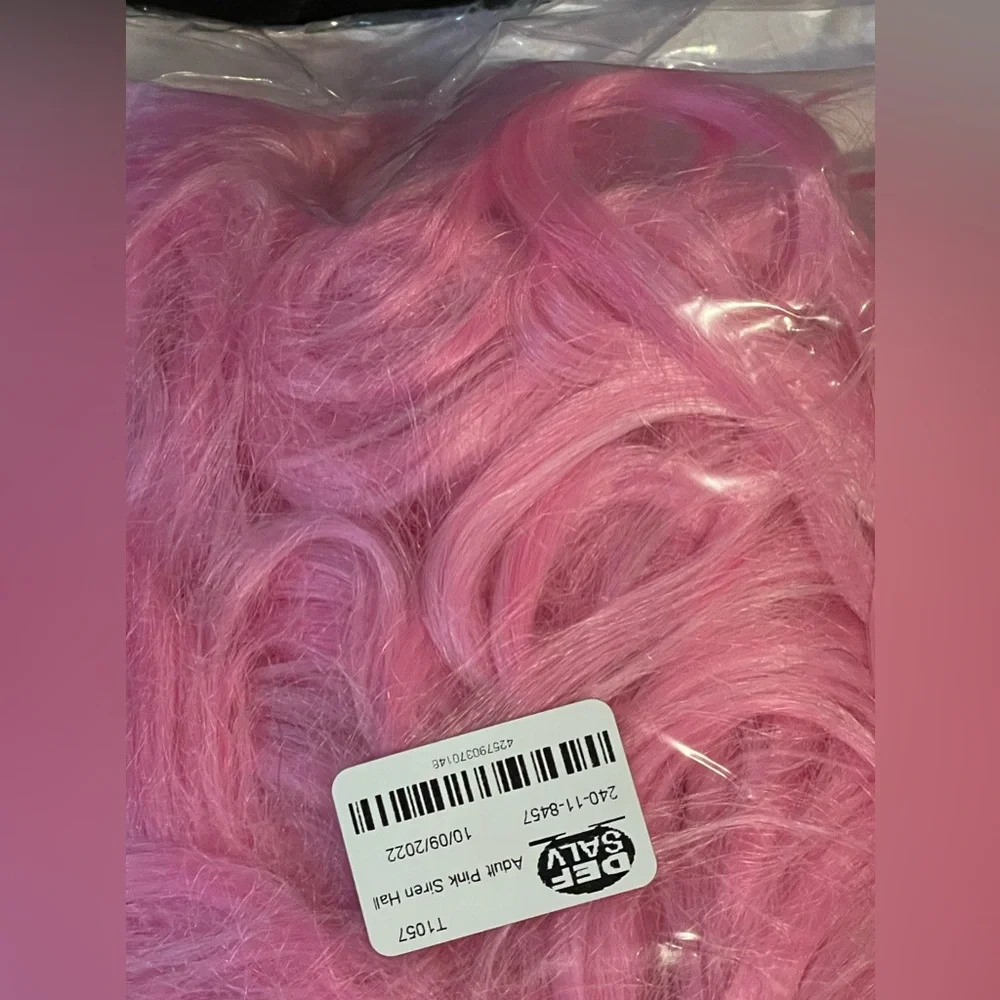 Siren wig, pink wig one size fits‎ most Hyde and Eek! NWT